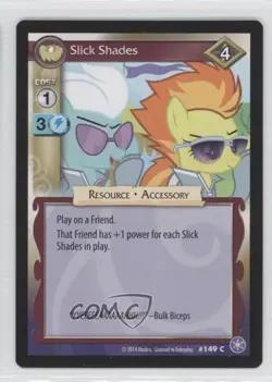 2014 My Little Pony Collectible Card Game Slick Shades #149 - Image 1