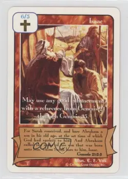 2002 Redemption - Collectible Card Game: Patriarchs Expansion Set Isaac - Image 1