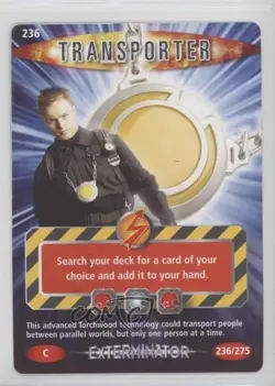 2006 Doctor Who: Battles in Time - Trading Card Game Transporter #236 - Image 1
