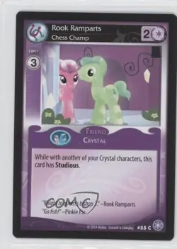 2014 My Little Pony Collectible Card Game The Crystal Games Expansion Set #55 - Image 1