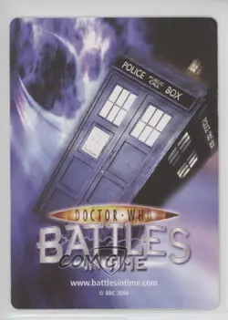 2006 Doctor Who: Battles in Time - Trading Card Game Jefferson #241 - Image 2