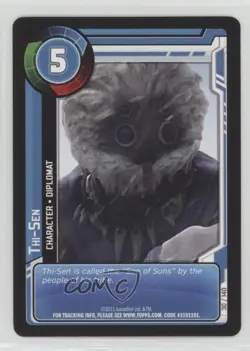 2011 Star Wars: Clone Wars Adventures Trading Card Game Thi-Sen #30 - Image 1