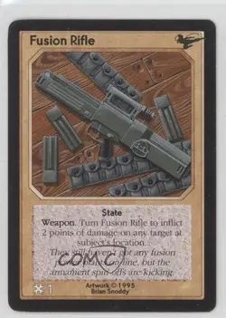 1995 Shadowfist Collectible Card Game Limited Fusion Rifle - Image 1