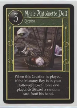 2005 The Nightmare Before Christmas Trading Card Game Marie Antoinette Doll - Image 1