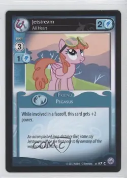 2013 My Little Pony Collectible Card Game - Premiere Jetstream #7 - Image 1