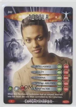 2006 Doctor Who: Battles in Time - Trading Card Game Adeola #242 - Image 1