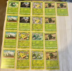 Pokemon TCG Grass Type Card Lot Of 91 cards! Many Reverse/Holo Foil & Promos! - Image 5