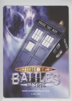 2006 Doctor Who: Battles in Time - Trading Card Game Exterminator Expansion #244 - Image 2