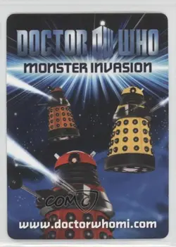2010 Doctor Who - Monster Invasion Trading Card Game Clockwork Robots #52 - Image 2