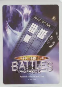 2006 Doctor Who: Battles in Time - Trading Card Game Exterminator Expansion #141 - Image 2