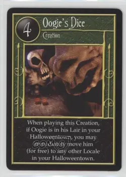 2005 The Nightmare Before Christmas Trading Card Game Oogie's Dice - Image 1