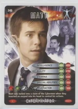 2006 Doctor Who: Battles in Time - Trading Card Game Exterminator Expansion Matt - Image 1