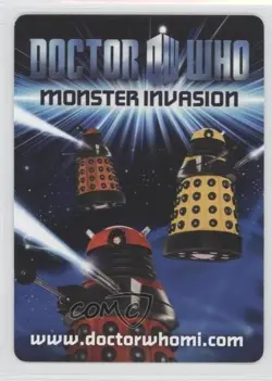 2010 Doctor Who - Monster Invasion Trading Card Game Dalek Extermination #155 - Image 2
