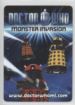 2010 Doctor Who - Monster Invasion Trading Card Game Saturnyne #132 - Image 2