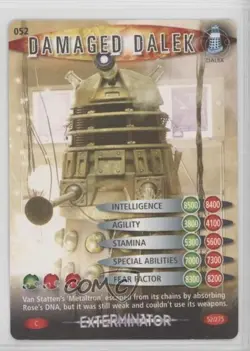 2006 Doctor Who: Battles in Time - Trading Card Game Exterminator Expansion #052 - Image 1