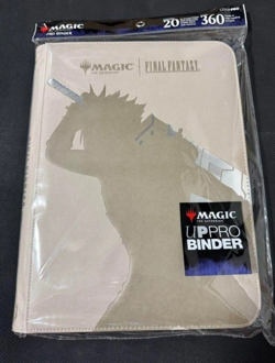 MTG FINAL FANTASY CLOUD - 9 POCKET PREMIUM ULTRA PRO CARD BINDER NEW - Image 1