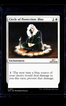 MTG Magic The Gathering 30th Anniversary Edition #14 Circle of Protection Blue - Image 1