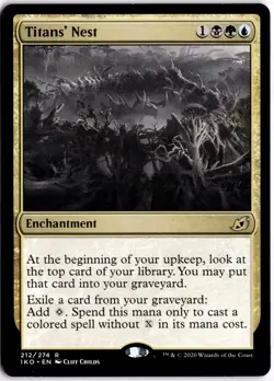 MTG Magic 1x x1 - Titans' Nest Rare Ikoria: Lair of Behemoths NM - Image 1