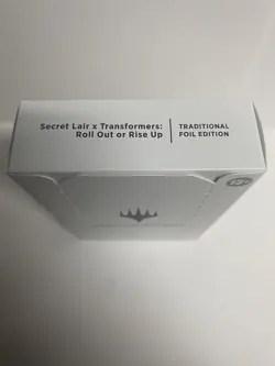 MTG: Secret Lair Transformers - Roll Out Or Rise Up Traditional Foil SEALED NM - Image 2