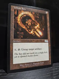 MTG Voltaic Key - Urza's Saga - Near Mint - Image 1