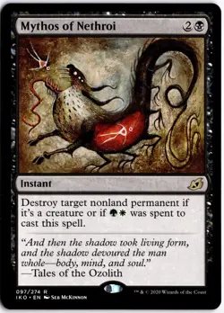 MTG Magic 1x x1 - Mythos of Nethroi #97 Rare Ikoria:LOB IKO - NM - Image 1