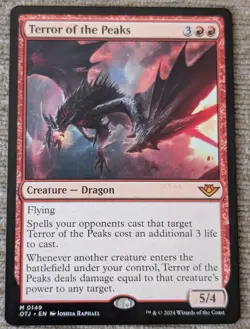 MTG Terror of the Peaks #149 (NM) Outlaws of Thunder Junction - Image 1