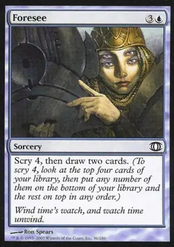 Foresee - Medium Play MTG Futuresight - Image 1