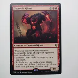 Tectonic Giant | MTG | CLB | 808 | Same Day Shipping! - Image 1