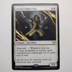 Leonin Lightscribe | MTG | STX | 020/275 | Same Day Shipping! - Image 1