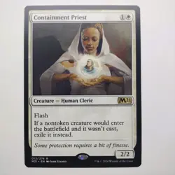 Containment Priest | MTG | M21 | 013/274 | Same Day Shipping! - Image 1