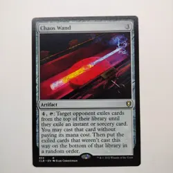 Chaos Wand | MTG | CLB | 855 | Same Day Shipping! - Image 1