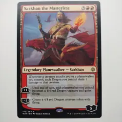 Sarkhan the Masterless | MTG | WAR | 143/264 | Same Day Shipping! - Image 1