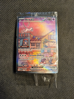 Mew ex SVP 053 Pokemon TCG Scarlet Violet 151 Black Star Promo Full Art SEALED - Image 1