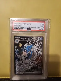 2024 POKEMON SVP EN-SV BLACK STAR PROMO #131 KINGDRA EX PSA 9 - Image 1