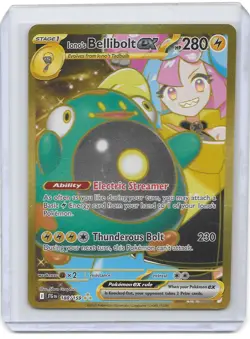 Iono's Bellibolt ex - 188/159 Journey Together (Pokemon) Golden Hyper Rare - Image 1