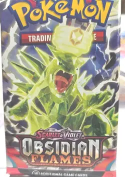 Pokemon Obsidian Flames Booster Pack,4 Packs, 40 Total Cards - Image 2