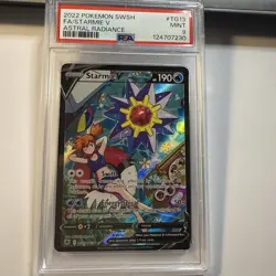 2022 Pokemon Astral Radiance Starmie V Trainer Galley #tg13 Misty PSA 9 Mint - Image 1