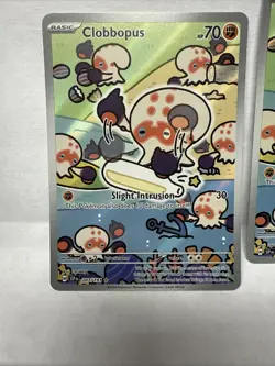 (2) Clobbopus 207/191 [Surging Sparks] Pokemon TCG - Illustration Rare - Both NM - Image 5