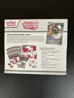 Pokemon Center White Flare Elite Trainer Box ETB with Tear *FACTORY SEALED* - Image 3