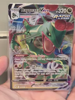 Rayquaza VMAX Full Art 101/159 Crown Zenith Pokemon 2023 - Image 1
