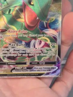 Rayquaza VMAX Full Art 101/159 Crown Zenith Pokemon 2023 - Image 4