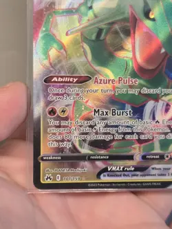 Rayquaza VMAX Full Art 101/159 Crown Zenith Pokemon 2023 - Image 5