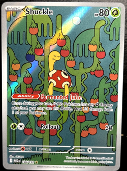 Pokemon Mega Evolution 136 / 132 Shuckle Illustration Rare Holofoil - Image 1