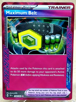 Sv05: Temporal Forces - Maximum Belt Ace Spec #154/162 Pokemon TCG - Image 1