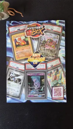 Pokemon MYSTERY BOX: 1 PSA 10 POKEMON CARD 1 IN 10 VINTAGE HOLO - Image 1