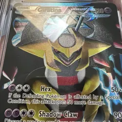 2013 Pokemon Black and White Giratina Promo Full Art BW74 Holo Team Plasma - Image 5