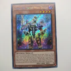 Yugioh RA03-EN026 Girsu, the Orcust Mekk-Knight Secret Rare 1st Edition - - Image 1