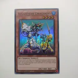 Yugioh RA03-EN006 Atlantean Dragoons Super Rare 1st Edition - Image 1