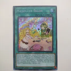 Yugioh RA03-EN069 Madolche Salon Secret Rare 1st Edition NM/LP - Image 1