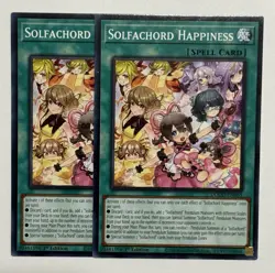 2x Solfachord Happiness DOOD-EN065 C Doom Of Dimensions 1st Ed NM Yugioh - Image 1